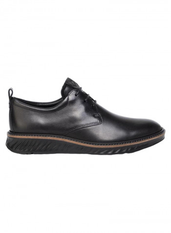 St.1 Hybrid Lace-Up Shoes Black