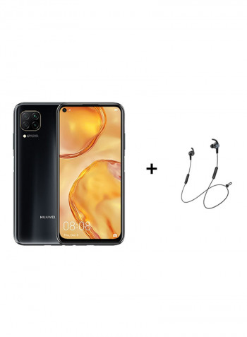 Nova 7i Dual SIM 8GB RAM 128GB 4G LTE With AM61 Earphones Black