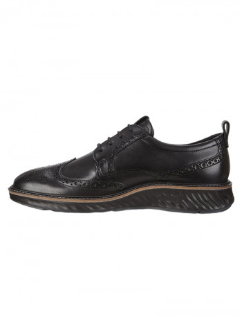 St.1 Hybrid Lace-Up Shoes Black