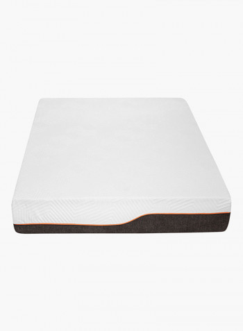 I-Natural Roll Packed Memory Foam Mattress White King