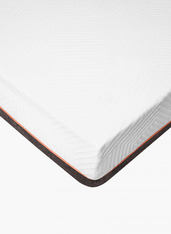 I-Natural Roll Packed Memory Foam Mattress White King