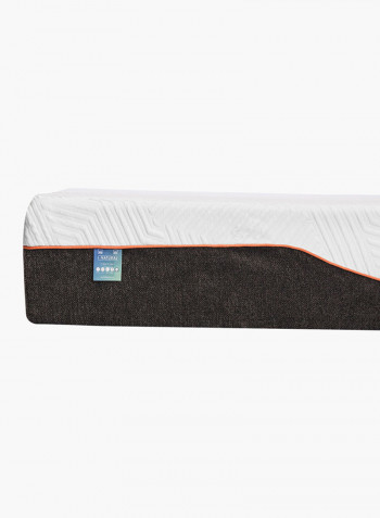 I-Natural Roll Packed Memory Foam Mattress White King