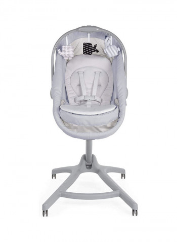 Baby Hug Air 4-In-1 Convertible Baby Cradle 0M-3Y, Stone