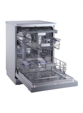 Dishwasher 7 programs 14 place  3 baskets 2years Warranty EVDW-143MS Silver