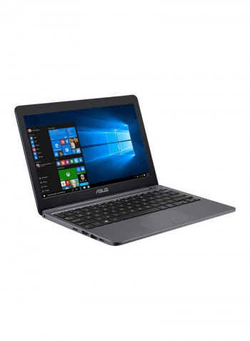 VivoBook E203NA Laptop With 11.6-Inch Display, Celeron N3350 Processor/4GB RAM/64GB eMMC Flash Drive/Integrated Graphics Black