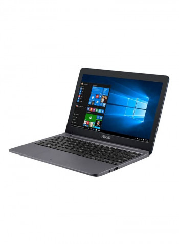 VivoBook E203NA Laptop With 11.6-Inch Display, Celeron N3350 Processor/4GB RAM/64GB eMMC Flash Drive/Integrated Graphics Black