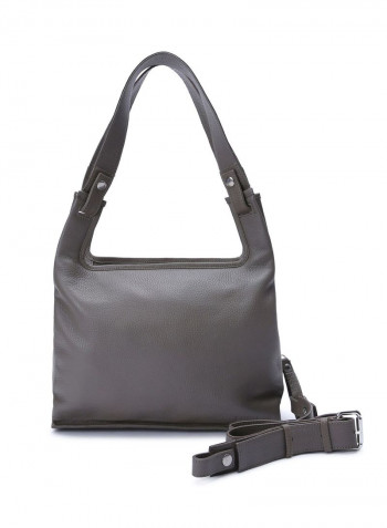 Classic Back to Work Hobo Bag Grey