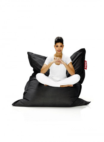 The Original Stonewashed Bean Bag Black 180x140centimeter