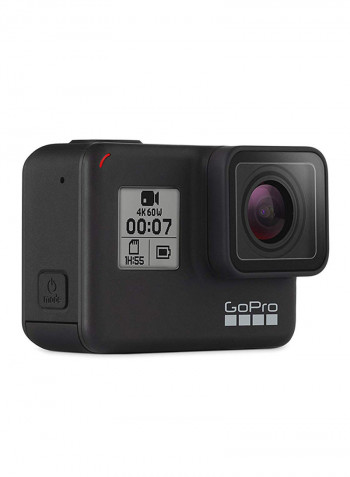 Hero7 Sports Digital Action Camera Black with 12MP, 4K60/1080p240 video resolution  8x Slo-Mo Wi-Fi + Bluetooth GPS Enabled Water Resistant