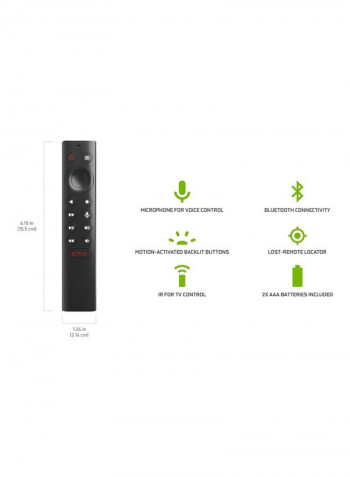 Shield TV Pro 4K HDR Streaming Media Player Black