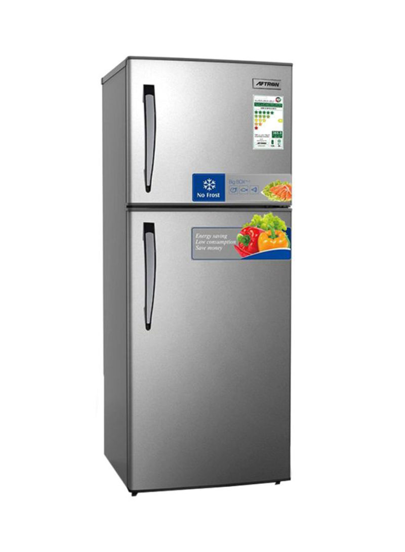 Top Mounted No Frost Double Door Refrigerator 320L AFR320SSF Stainless Steel