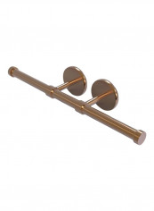 Prestige Skyline Collection Double Roll Toilet Paper Holder Brown 14.9x2.7x3.6inch