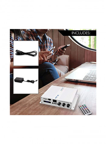 6-Channel Audio Amplifier PFMRA650BW.5 White/Black