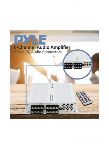 6-Channel Audio Amplifier PFMRA650BW.5 White/Black