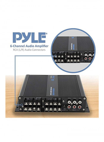 6-Channel Audio Marine Amplifier PFMRA640BB Black/Grey