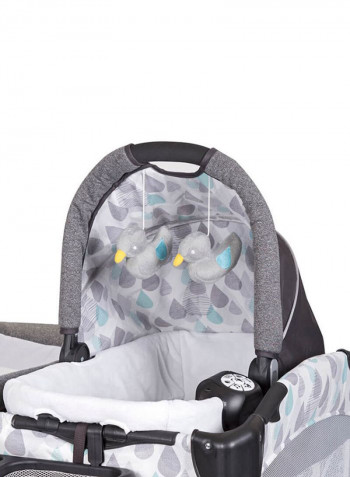 GoLite Twins Nursery Center - Drip Drop Blue