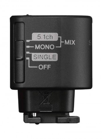 Wireless Microphone ECMW1M Black