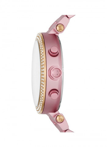 Women's Parker Water Resistant Chronograph Watch MK6806