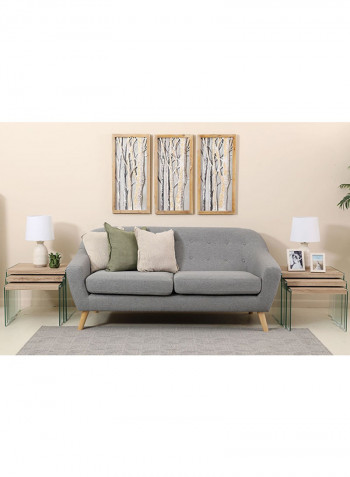 3-Seater Tropics Sofa Grey