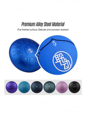 Steel Tongue Drum With 2 Mallets