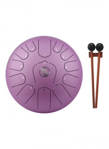 Steel Tongue Drum With 2 Mallets