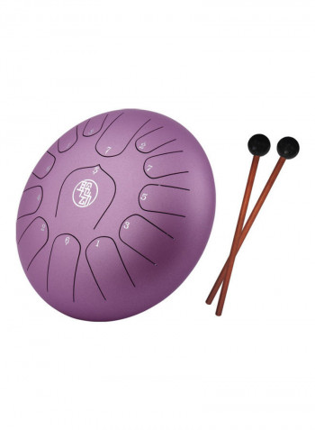 Steel Tongue Drum With 2 Mallets