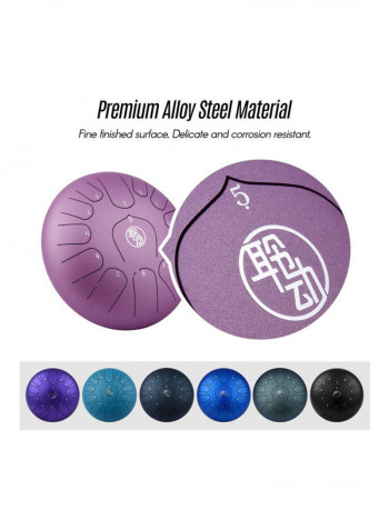 Steel Tongue Drum With 2 Mallets