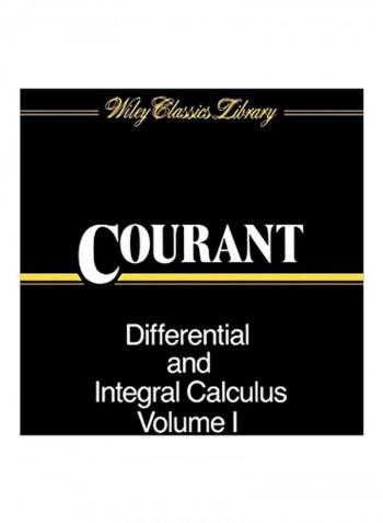 Differential And Integral Calculus: Vol. 1 Paperback 2