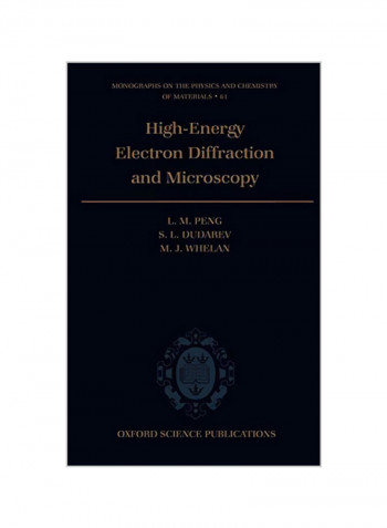 High Energy Electron Diffraction and Microscopy Hardcover