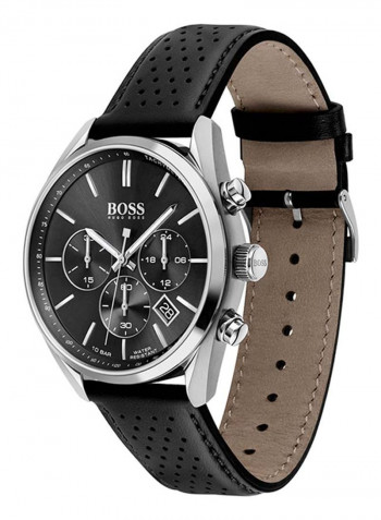 Men's Champion Water Resistance Leather Analog Watch 1513816
