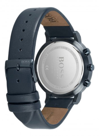 Men's Integrity Water Resistance Leather Chronograph Watch 1513778