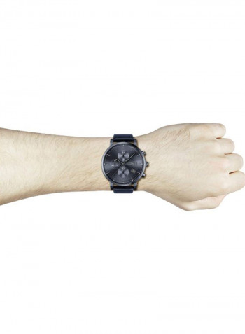 Men's Integrity Water Resistance Leather Chronograph Watch 1513778