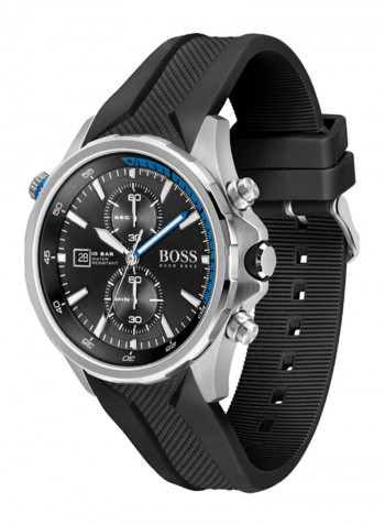 Men's Globetrotter Water Resistance Rubber Analog Watch 1513820
