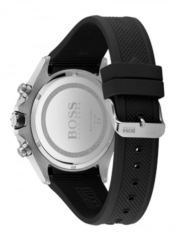 Men's Globetrotter Water Resistance Rubber Analog Watch 1513820