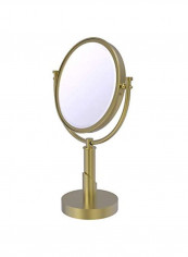 Tribecca Collection Makeup Mirror Satin Brass 8inch