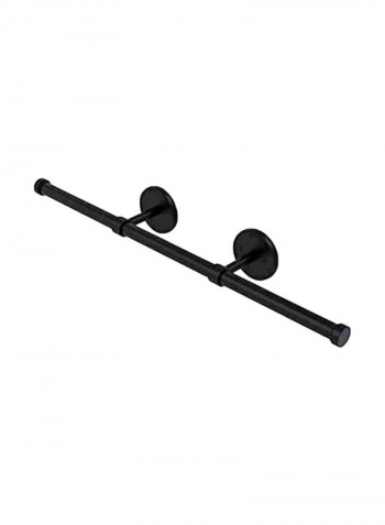 Brass Towel Holder Black 22inch