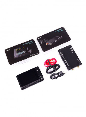 Mini Wireless Digital Power Supply System With TFT Screen Monitor Black 16cm