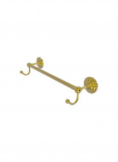 Prestige Que New Collection Integrated Hooks Towel Bar Gold 24inch