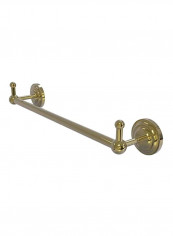 Prestige Que New Collection Integrated Hooks Towel Bar Gold 24inch