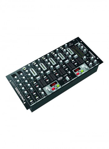 V 5-channel DJ Mixer Amplifiers/Pre-Amplifiers VMX1000USB Black