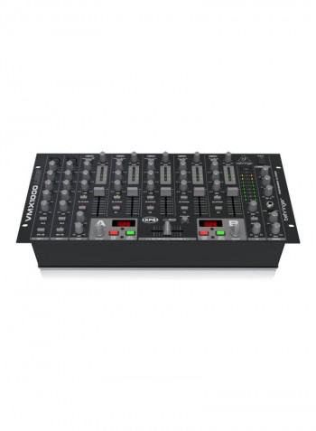 V 5-channel DJ Mixer Amplifiers/Pre-Amplifiers VMX1000USB Black