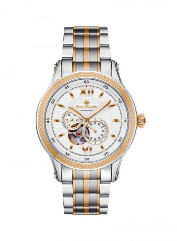 Men's Corona Stainless Steel Analog Automatic Wrist Watch R4-70106RM3
