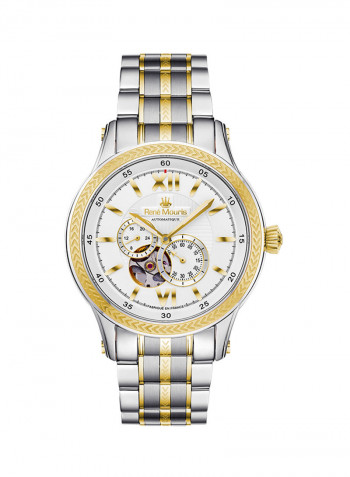 Men's Corona Stainless Steel Analog Automatic Wrist Watch R4-70106RM4