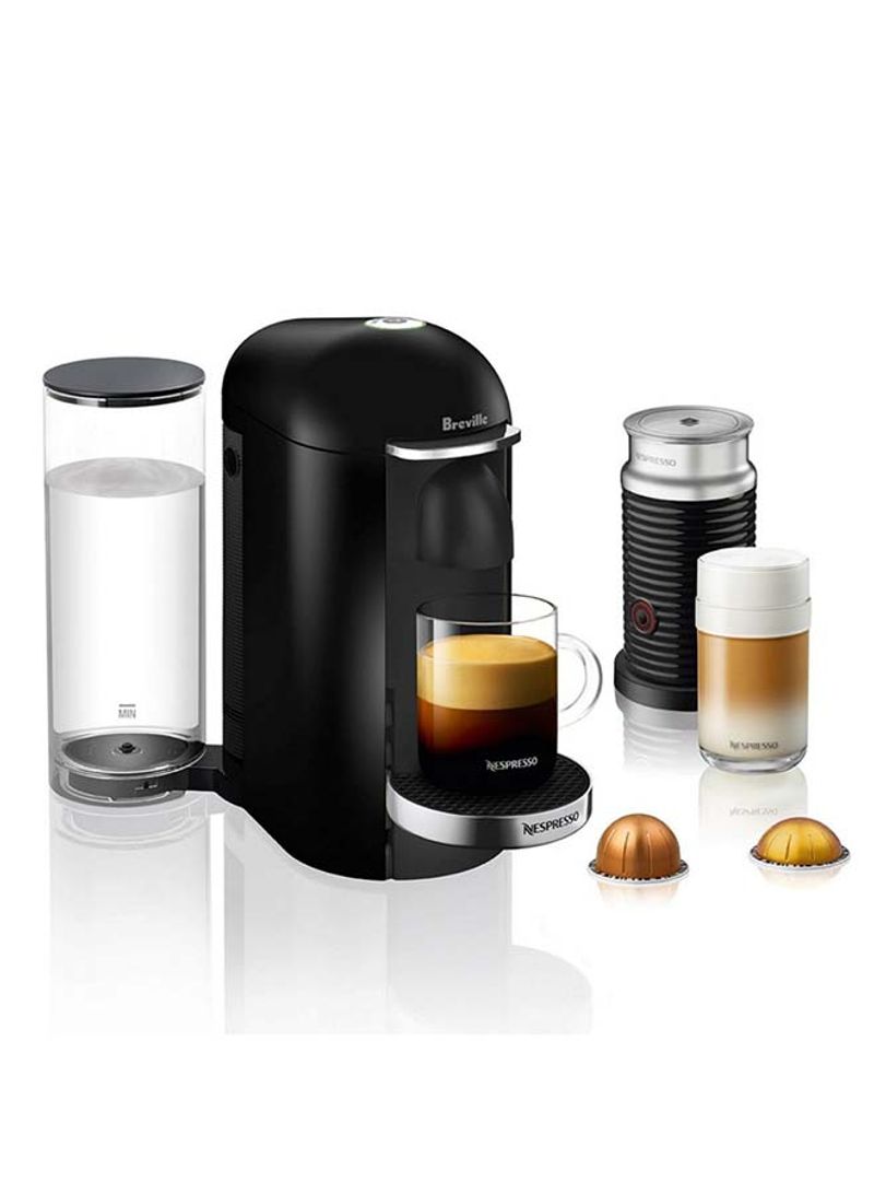 Nespresso VertuoPlus Deluxe Coffee Machine With Milk Frother 1.7 l 1300 W BNV450BLK Black 1.7 l 1300 W BNV450BLK Black
