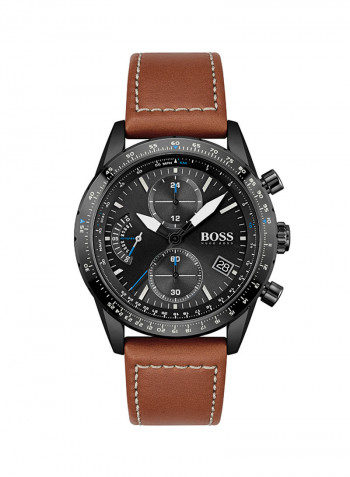Men's Pilot Edition Chrono Black Dial Watch