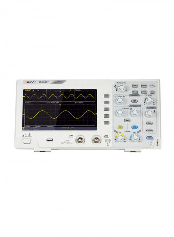 Two Channel Digital Storage Oscilloscope White