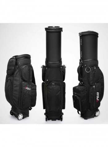 Retractable Golf Ball Bag With Pulley 91x44x25cm