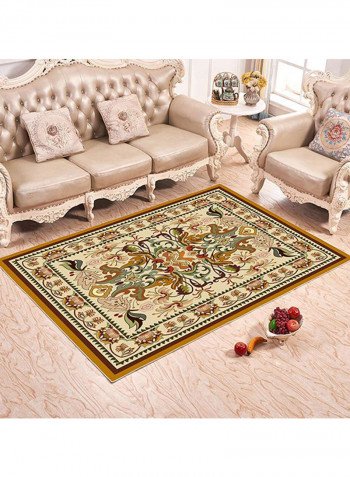 Anti-Skid Printed Carpet Multicolour 180x280centimeter