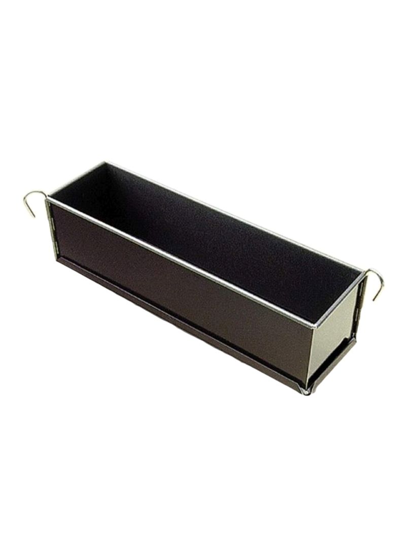 Pate Terrine Mold with Hinges Black 20x3x3inch