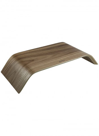 Wooden Dock Holder Stand بني